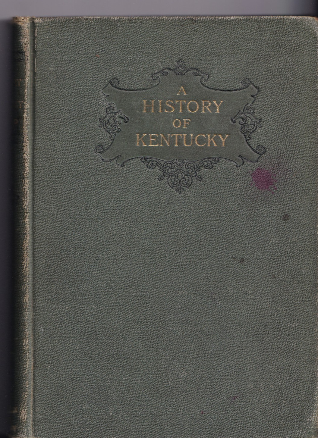 A History of Kentucky (HB, 1896, 288 pages) by Elizabeth Shelby Kinkead