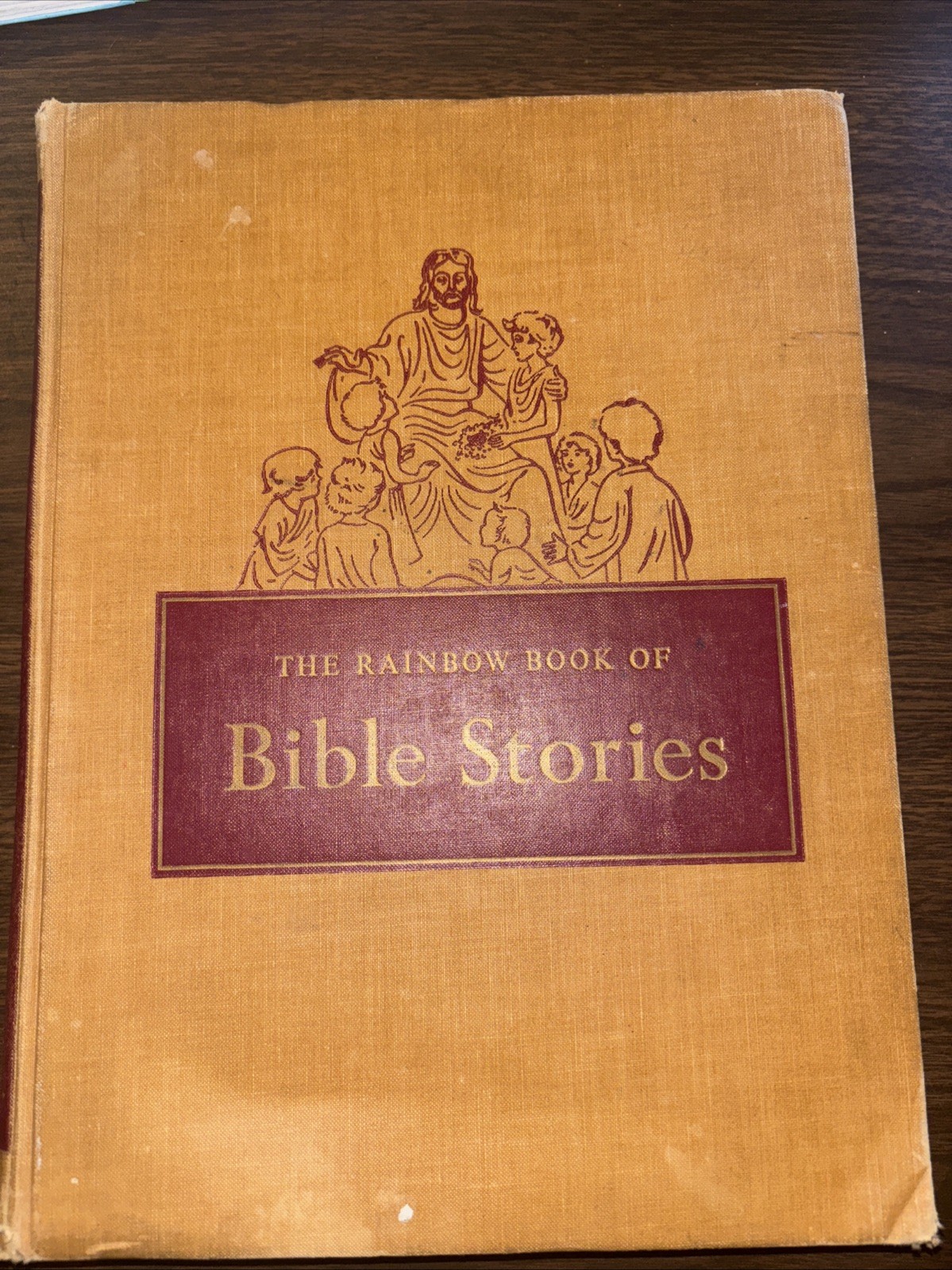 THE RAINBOW BOOK OF BIBLE STORIES-1956 J Harold Gwynne Illustrator Steele Savage