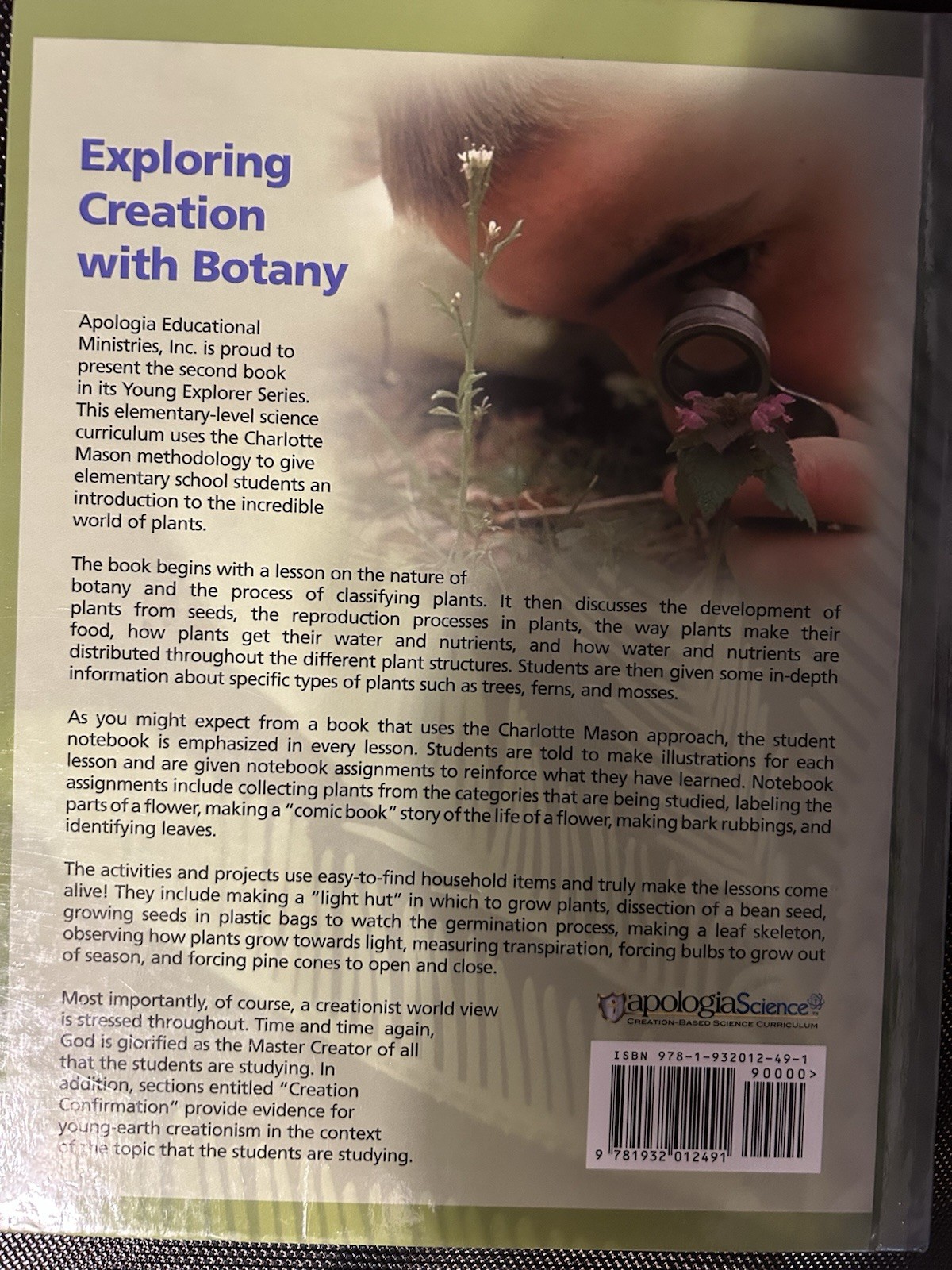 Exploring Creation with Botany by Jeannie Fulbright (2004, Hardcover)