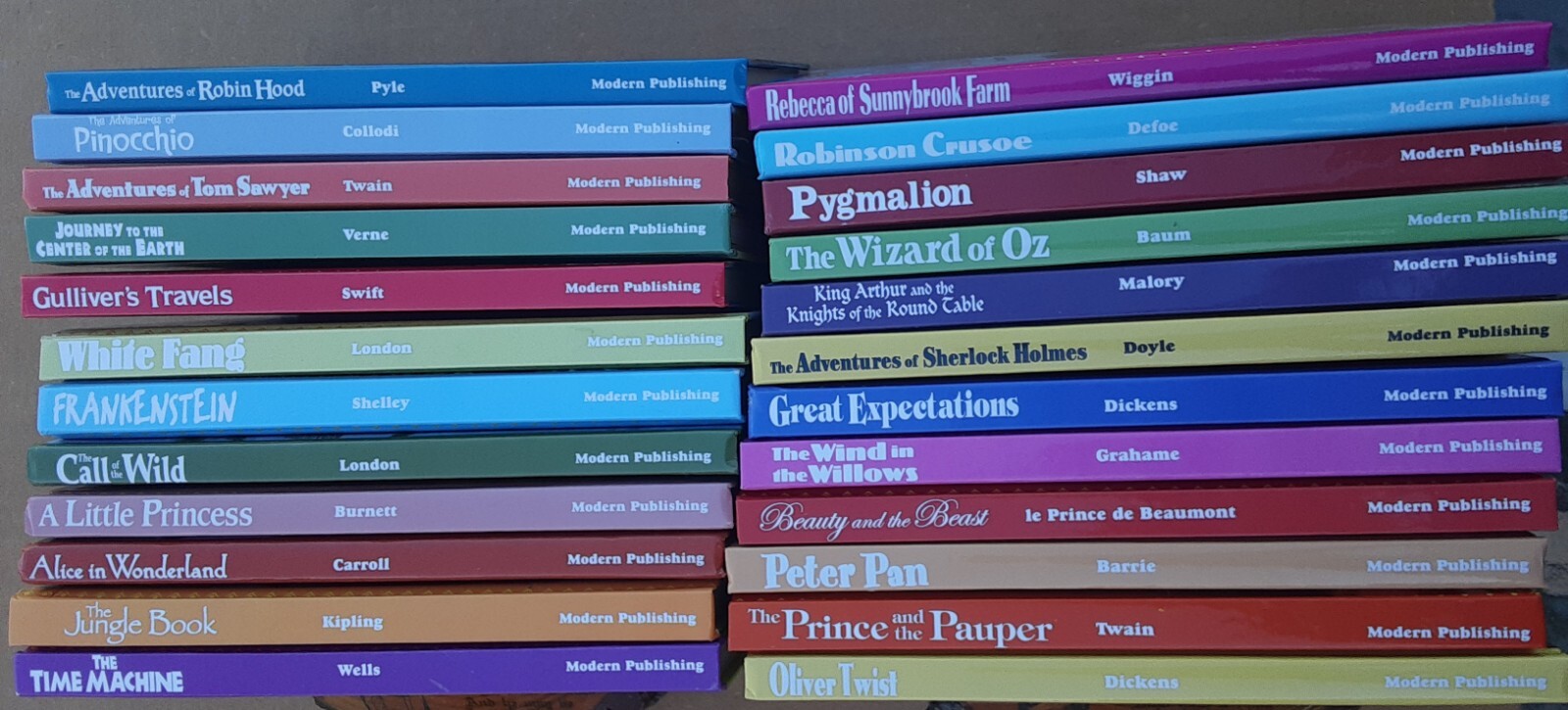 Treasury Of Illustrated Classics Hardcover Books Lot Of 24. Beauty Oz Holmes Pan