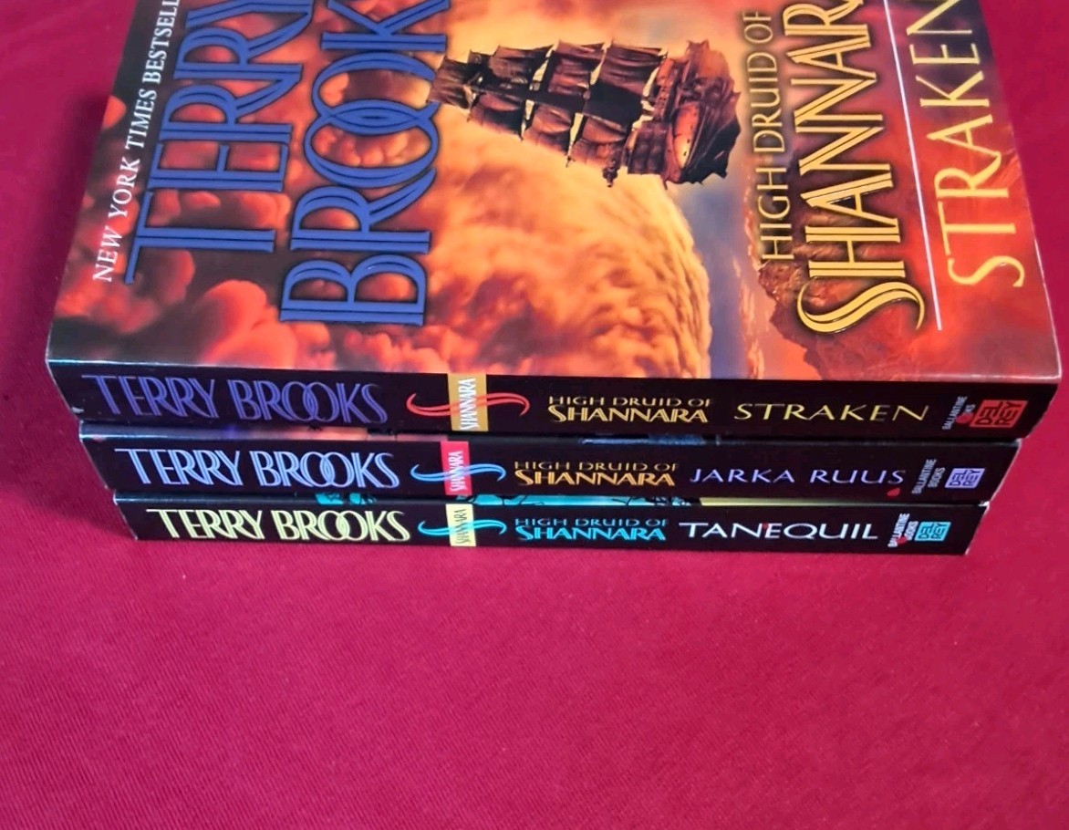 High Druid of Shannara Trilogy By Terry Brooks First Trade Paperback Edition Set