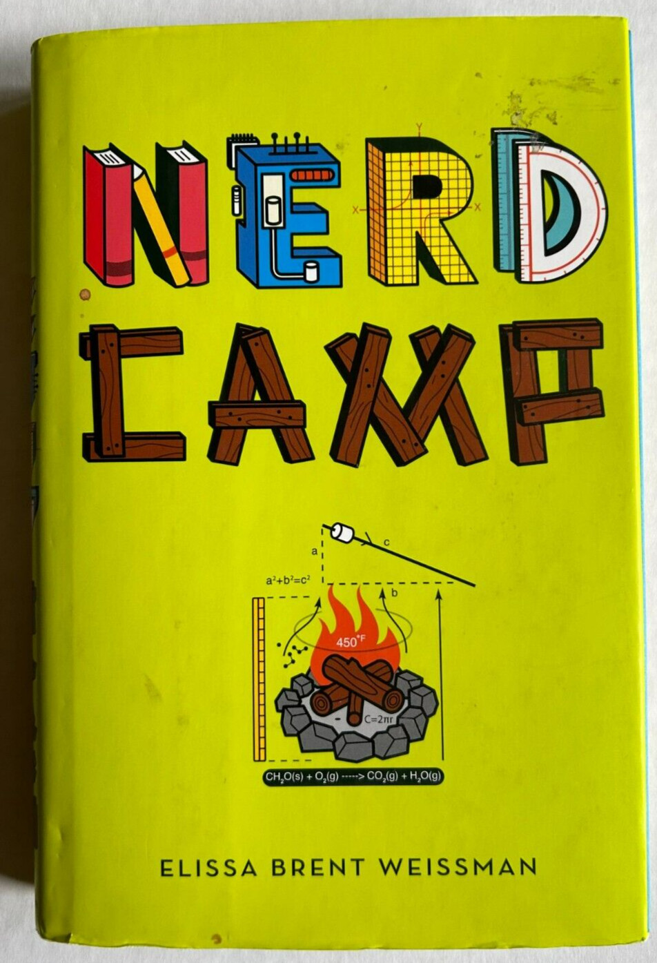 Nerd Camp by Elissa Brent Weissman (2011, Hardcover) 1st Edition