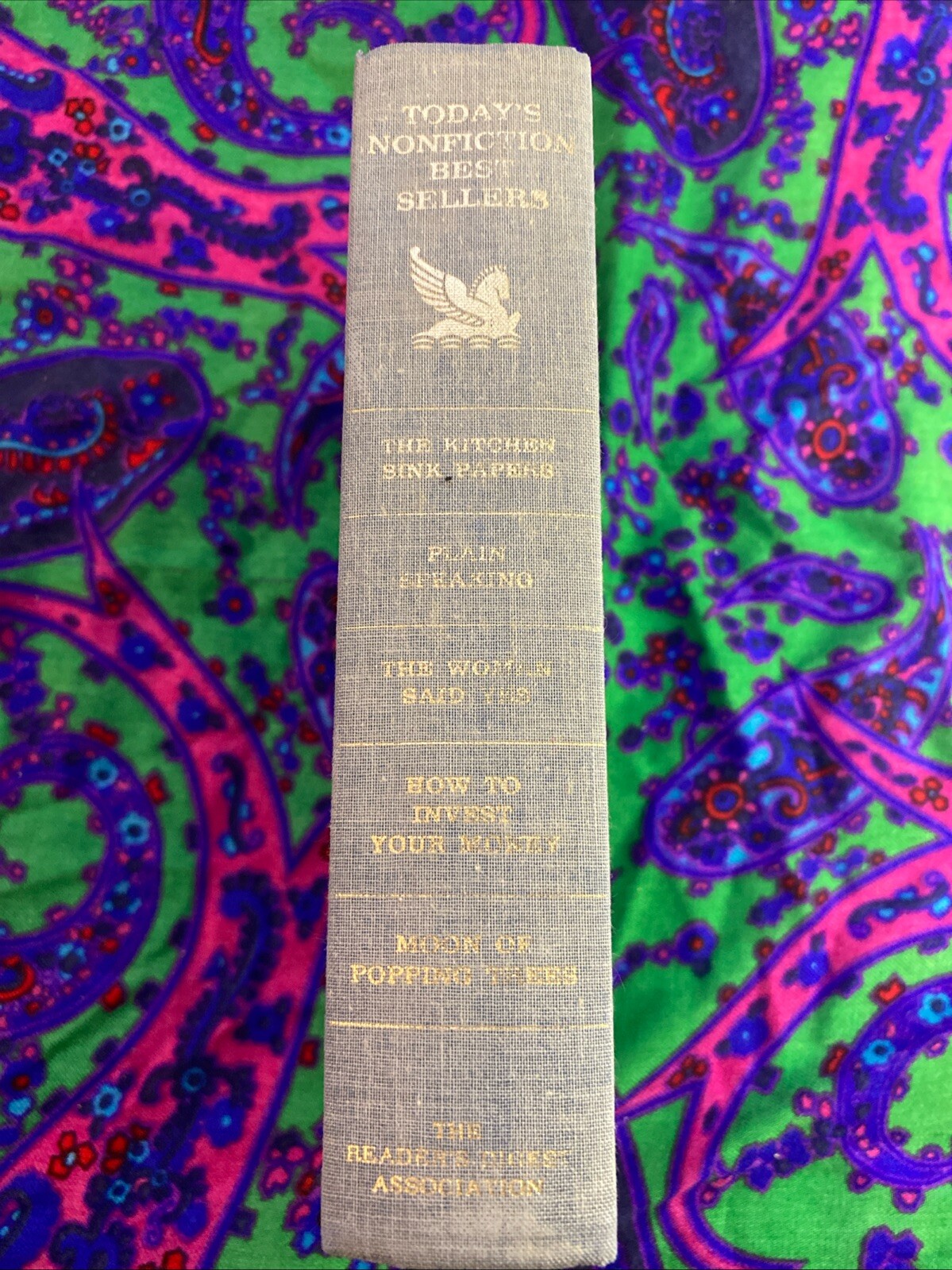 Vintage 1976 Readers Digest Todays Nonfiction Best Sellers Hardcover Retro Book