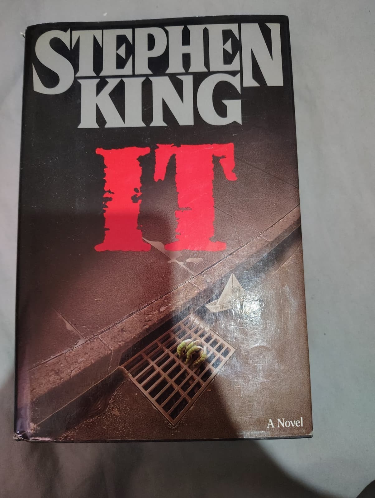 Stephen King IT 1986 Viking HBDJ True First Printing First Edition Book VG