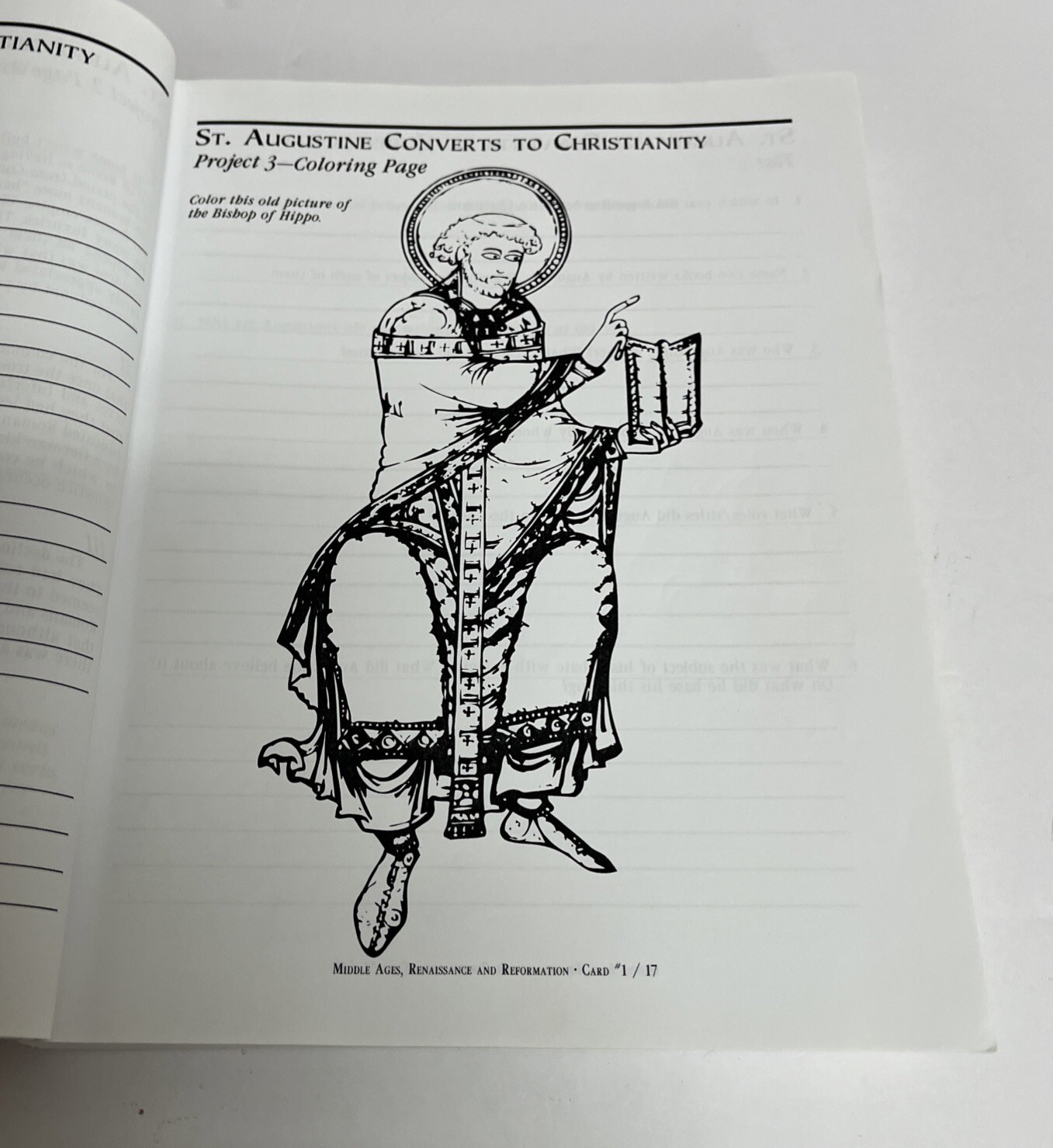 Middle Ages, Renaissance & Reformation Teacher’s Manual Veritas Press