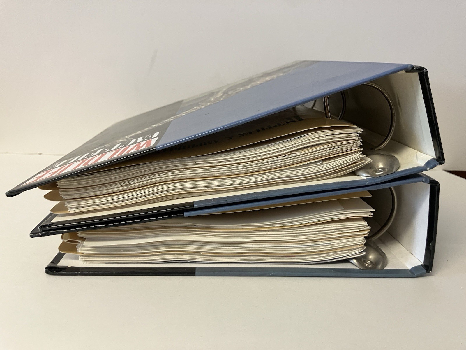 Vintage 1990’s Wildlife Fact File 3-ring Binder Groups 3-11 w/ 228 Cards EUC