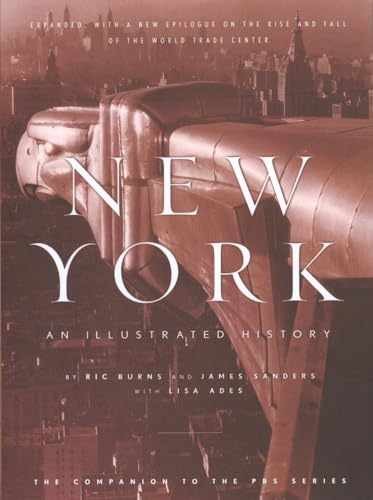 New York: An Illustrated – Paperback, by Burns Ric; Sanders – Very Good x