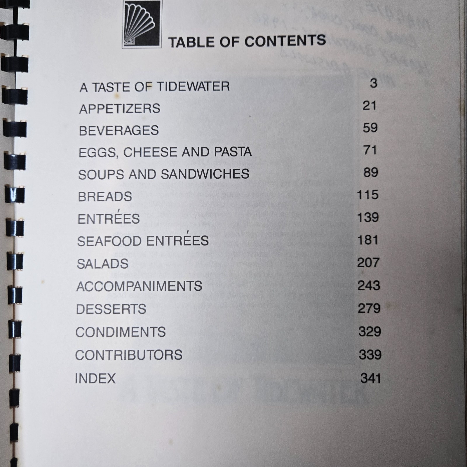 TIDEWATER on the HALF SHELL Fine Virginia Recipes HC spiral 354pg book 1985