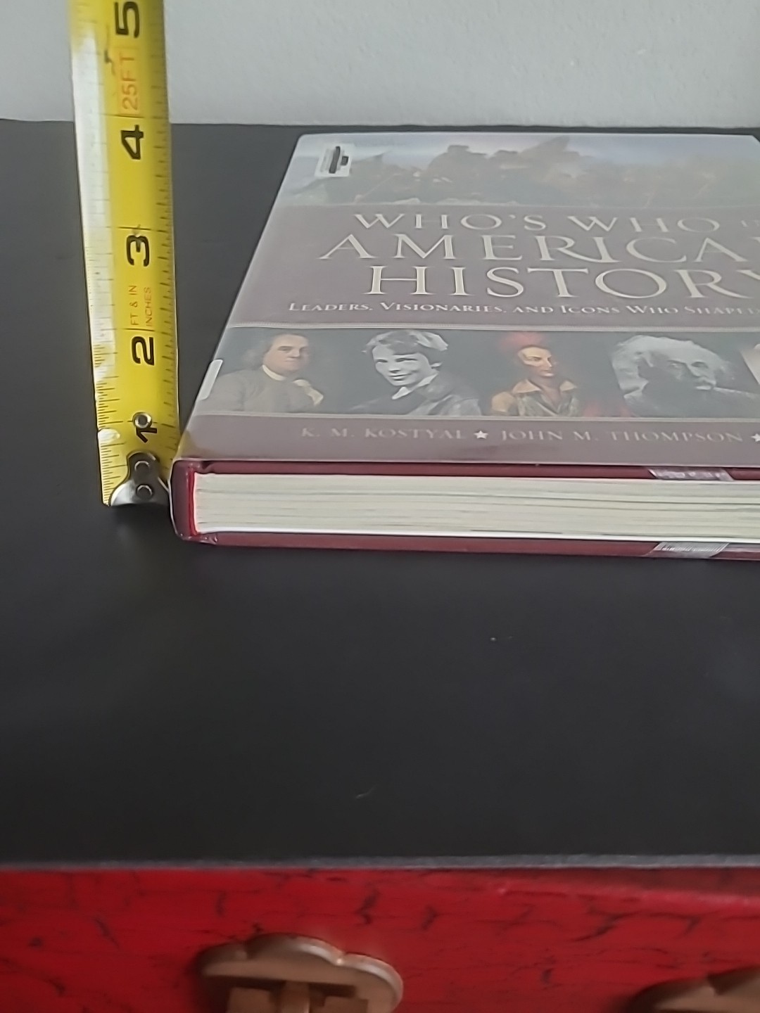 National Geographic Who’s Who In American History Hardcover