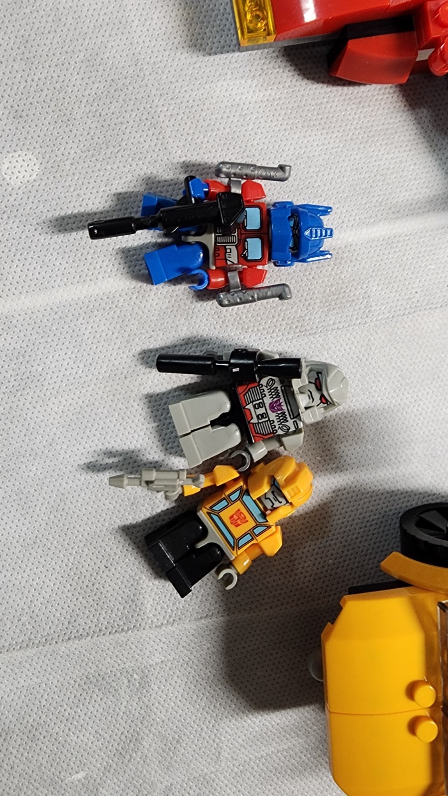 Transformers Kre-O Lot – Character Encyclopedia – Brick Box Optimus Megatron Bee