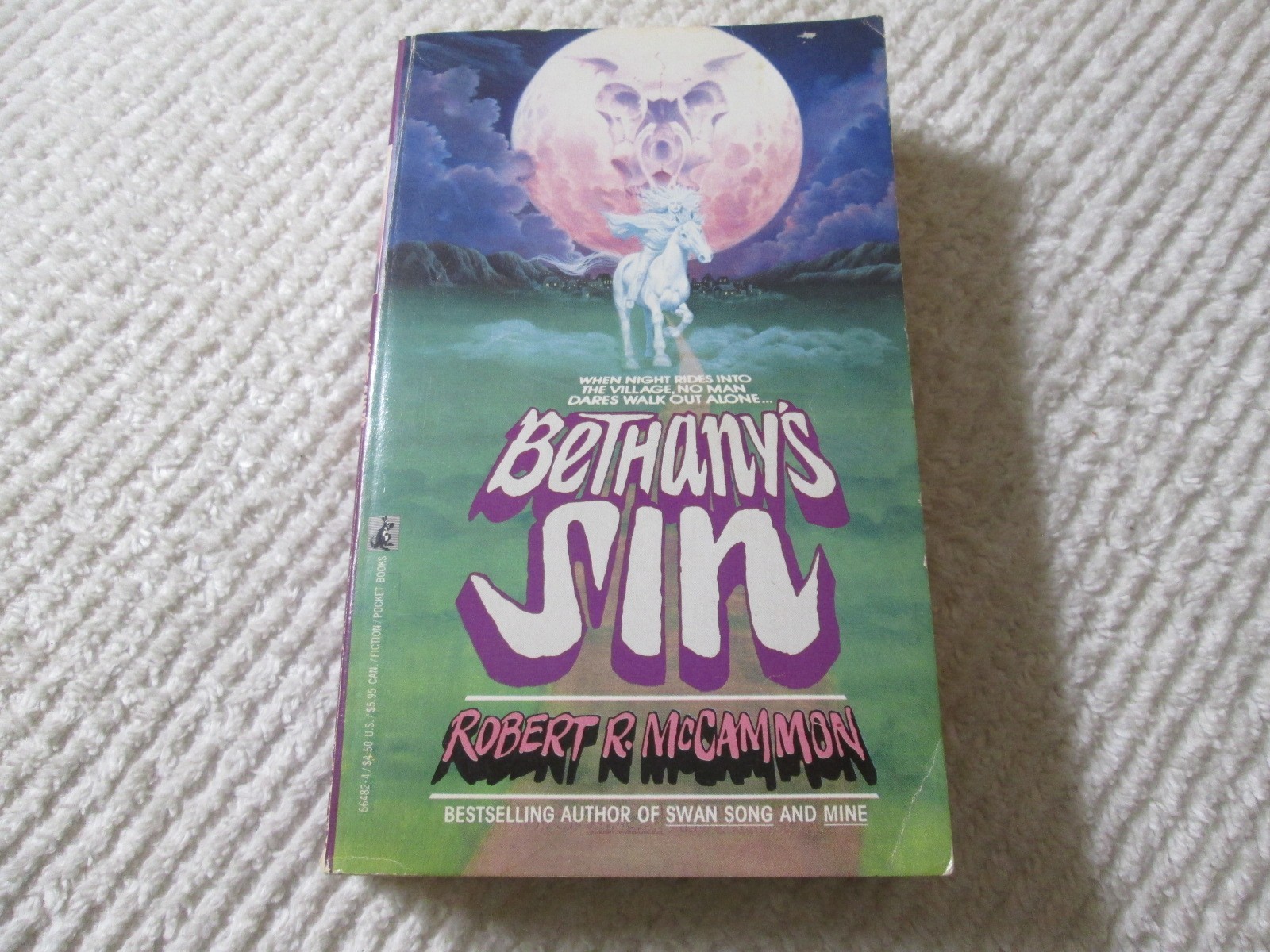 Bethany’s Sin by Robert R. McCammon Pocket Books Paperback 1988 Mass Market PB