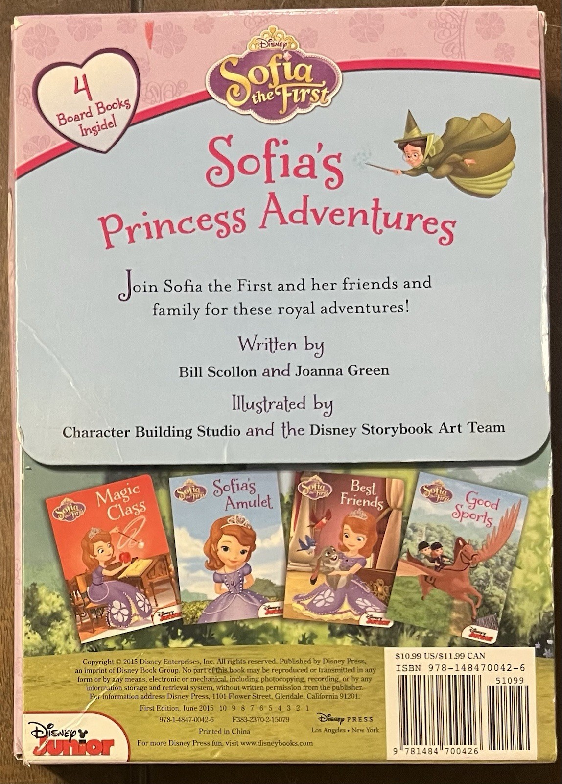 Sofia the First Sofia’s Princess Adventures : Board Book Boxed Set by Disney…