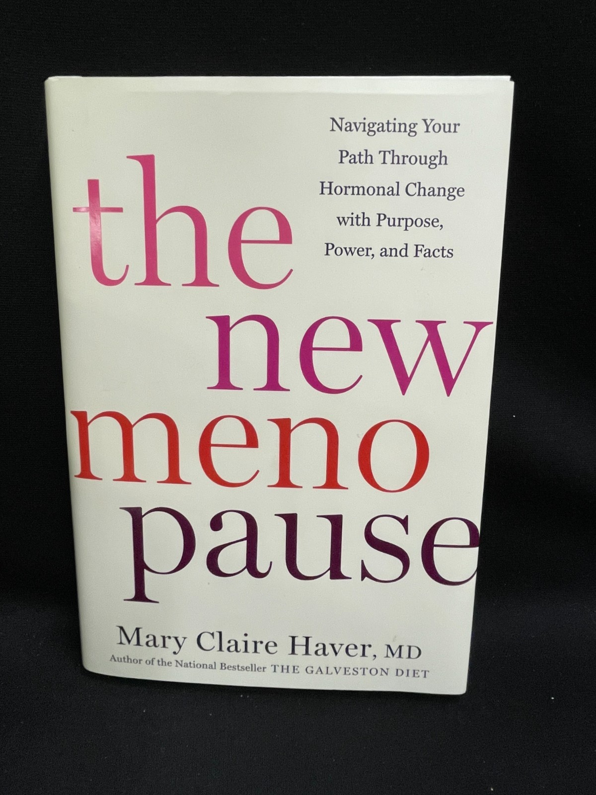 THE NEW MENOPAUSE – Mary Claire Haver, MD [Hardcover] MN5566