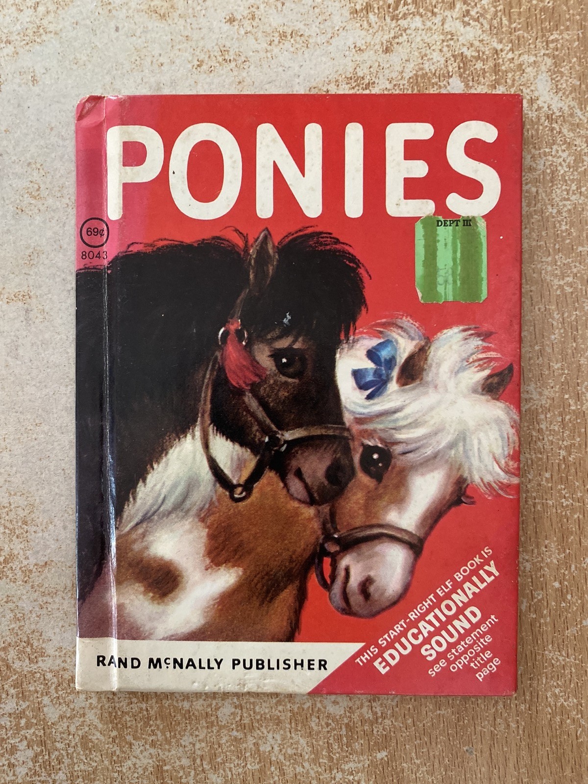 Ponies by Anna Ratzesberger (1953 Hardcover)
