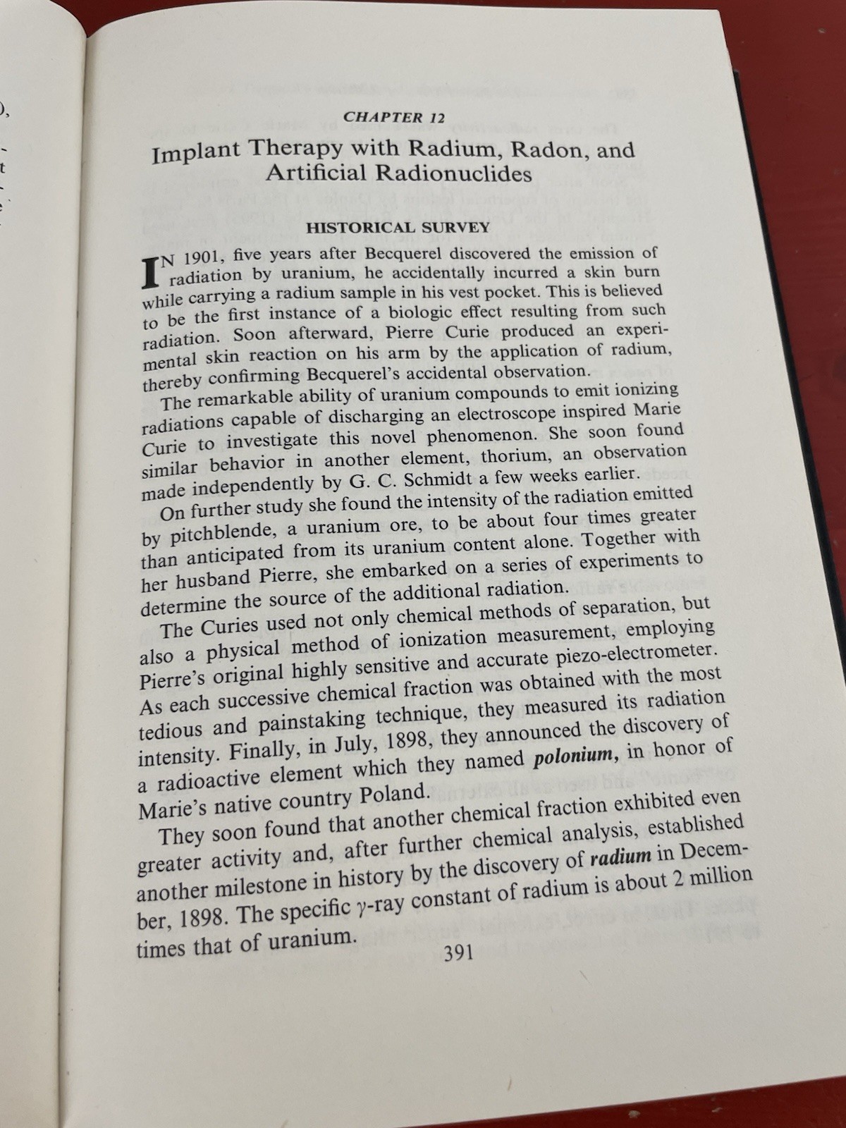 The Basic Physics of Radiation Therapy by Joseph Selman 2nd Edition VTG HC 1976