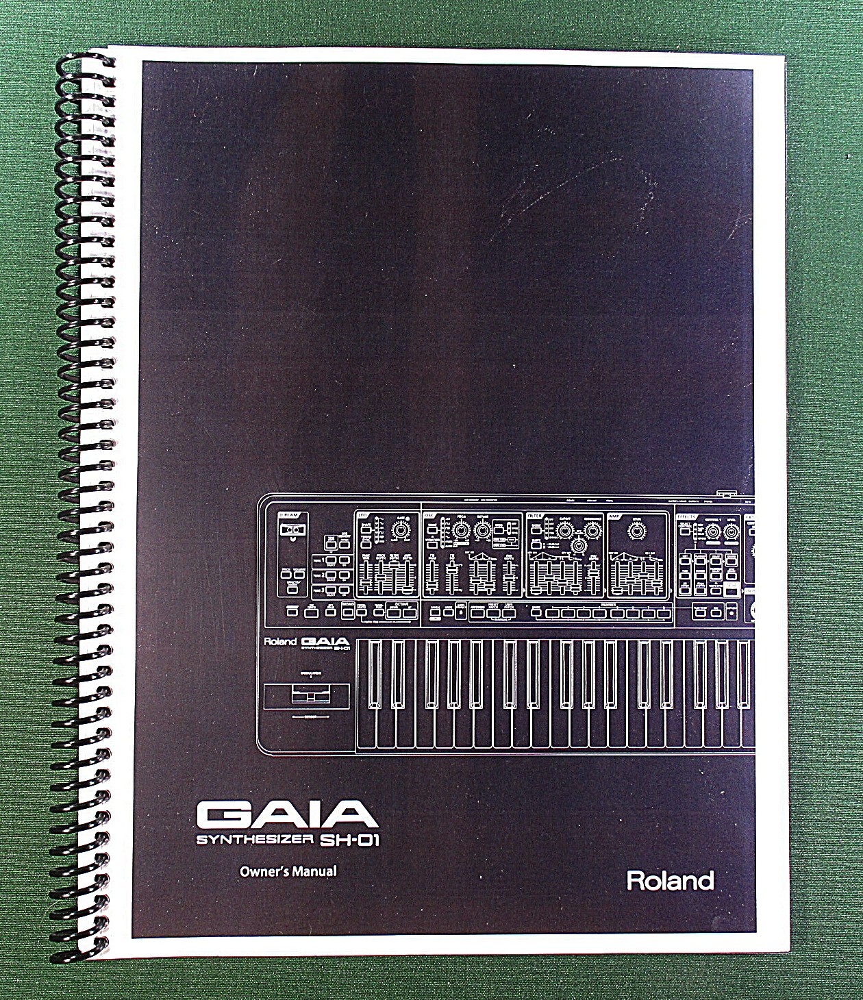 Roland GAIA SH-01 Owner’s Instruction Manual: 68 Pages & Protective Covers!