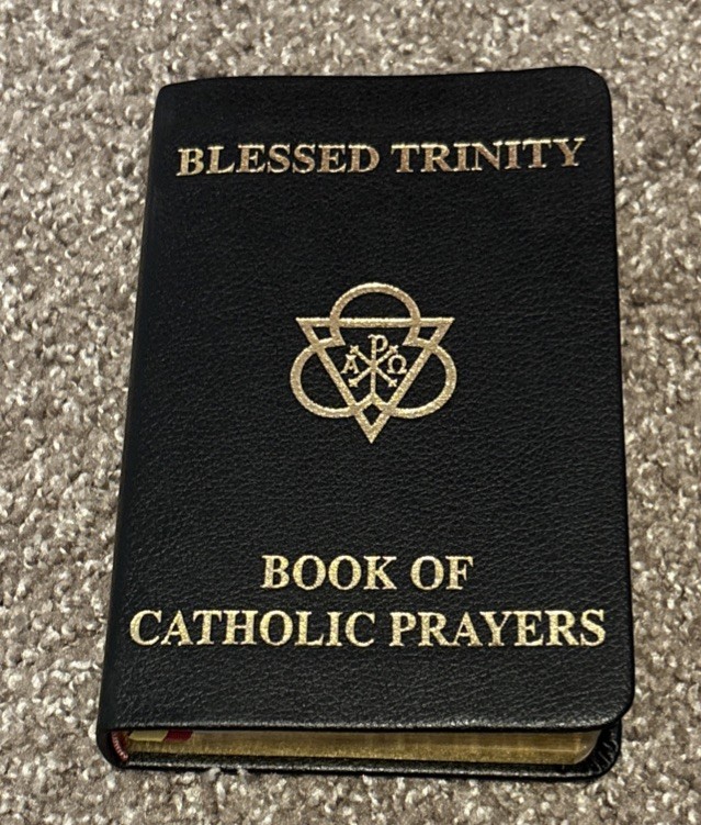 Blessed Trinity: Book of Catholic Prayers – Leather Bound