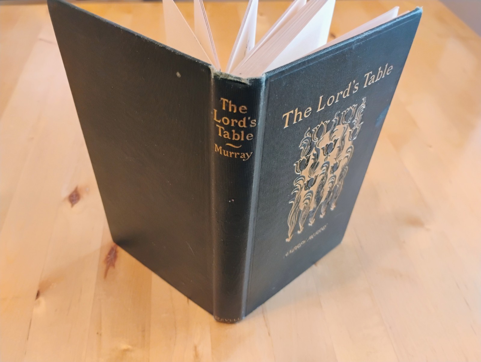 The Lord’s Table Andrew Murray RARE Hardback Antique book 1897 Revell Christian