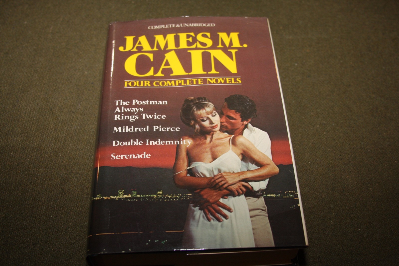 Four Complete Novels by James M. Cain 1982 HC Avenel