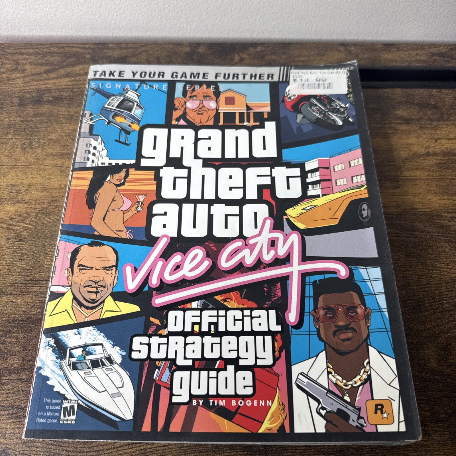 Grand Theft Auto: Vice City BradyGames Official Strategy Guide 2002 with Poster