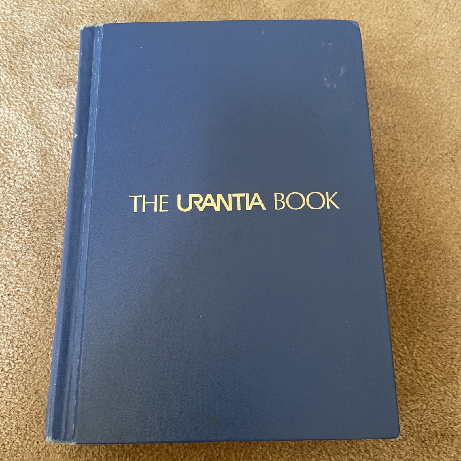 The Urantia Book, Hardcover 1976 Reprint + Ephemera