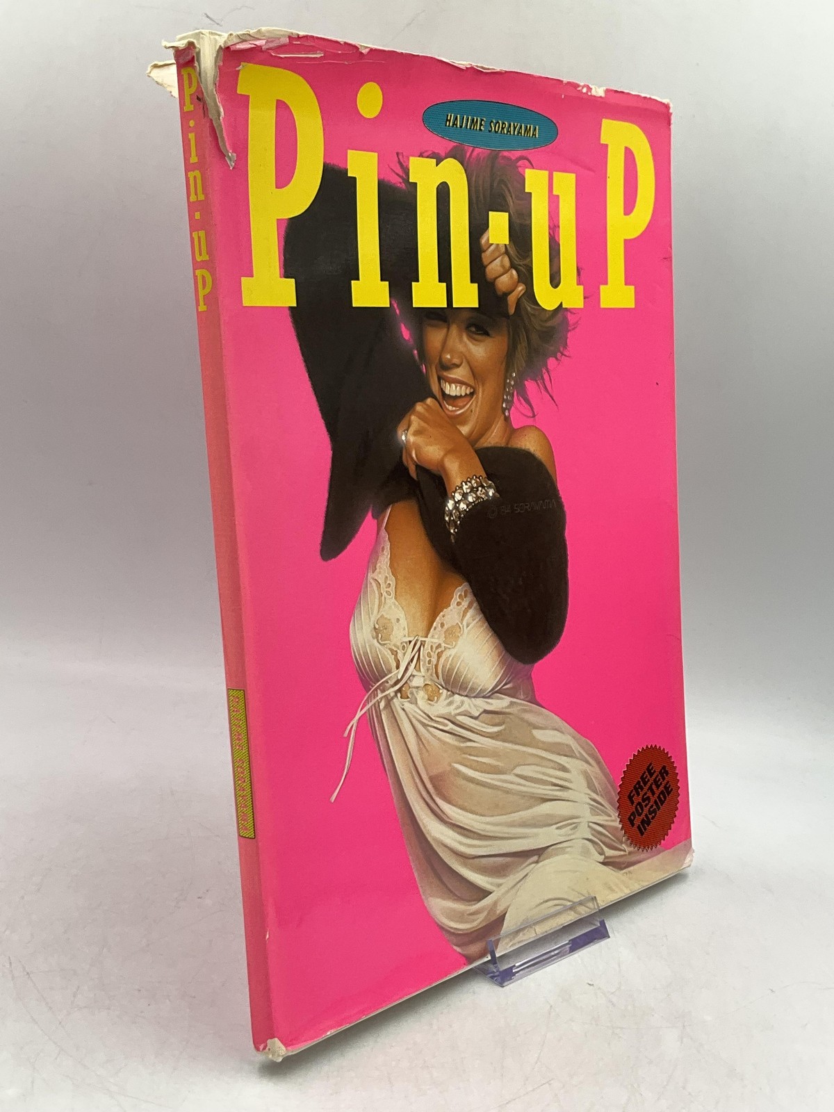 Pin-up By Hajime Sorayama 1985 Taschen Hardcover Dust Jacket, NO POSTER