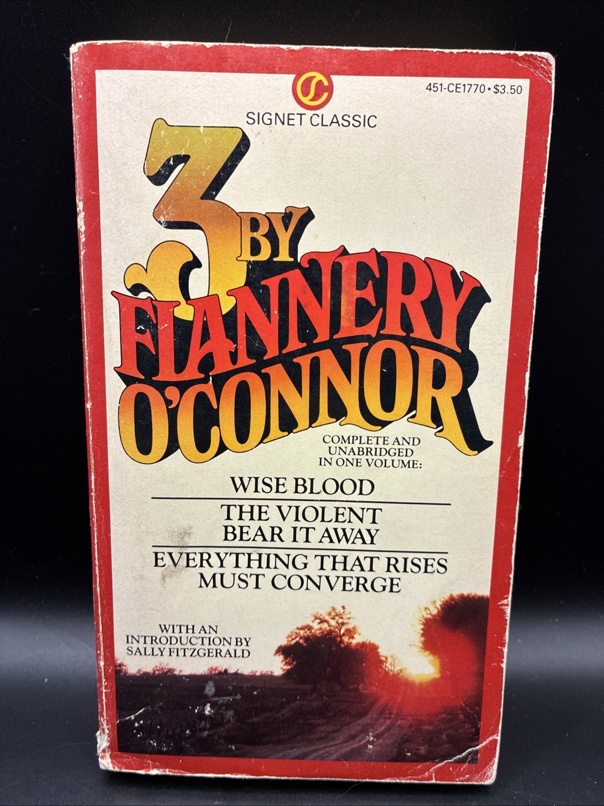 3 BY FLANNERY O’CONNOR vintage 1983 Signet paperback