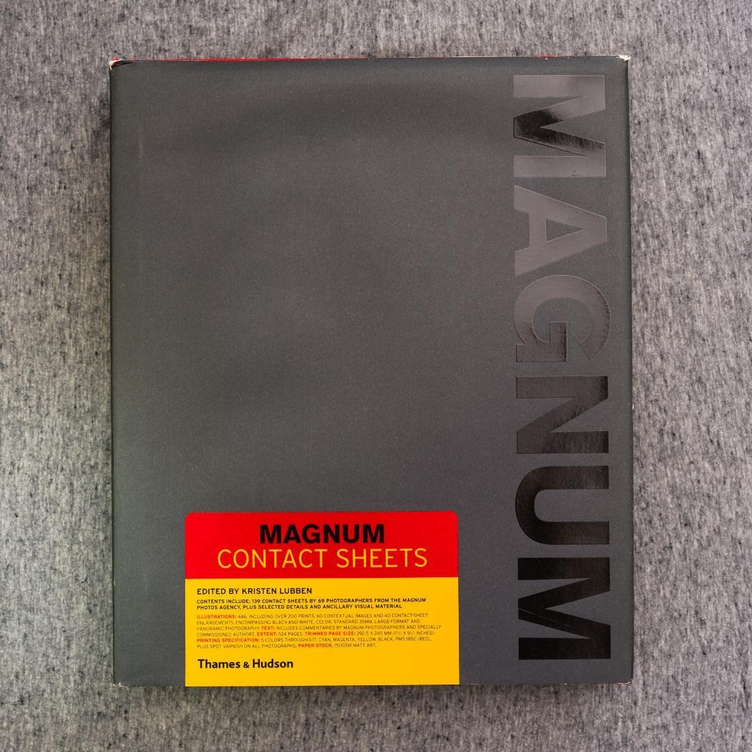 Magnum Contact Sheets Hardcover Photo Book Robert Capa CartierBresson 11×9.4in