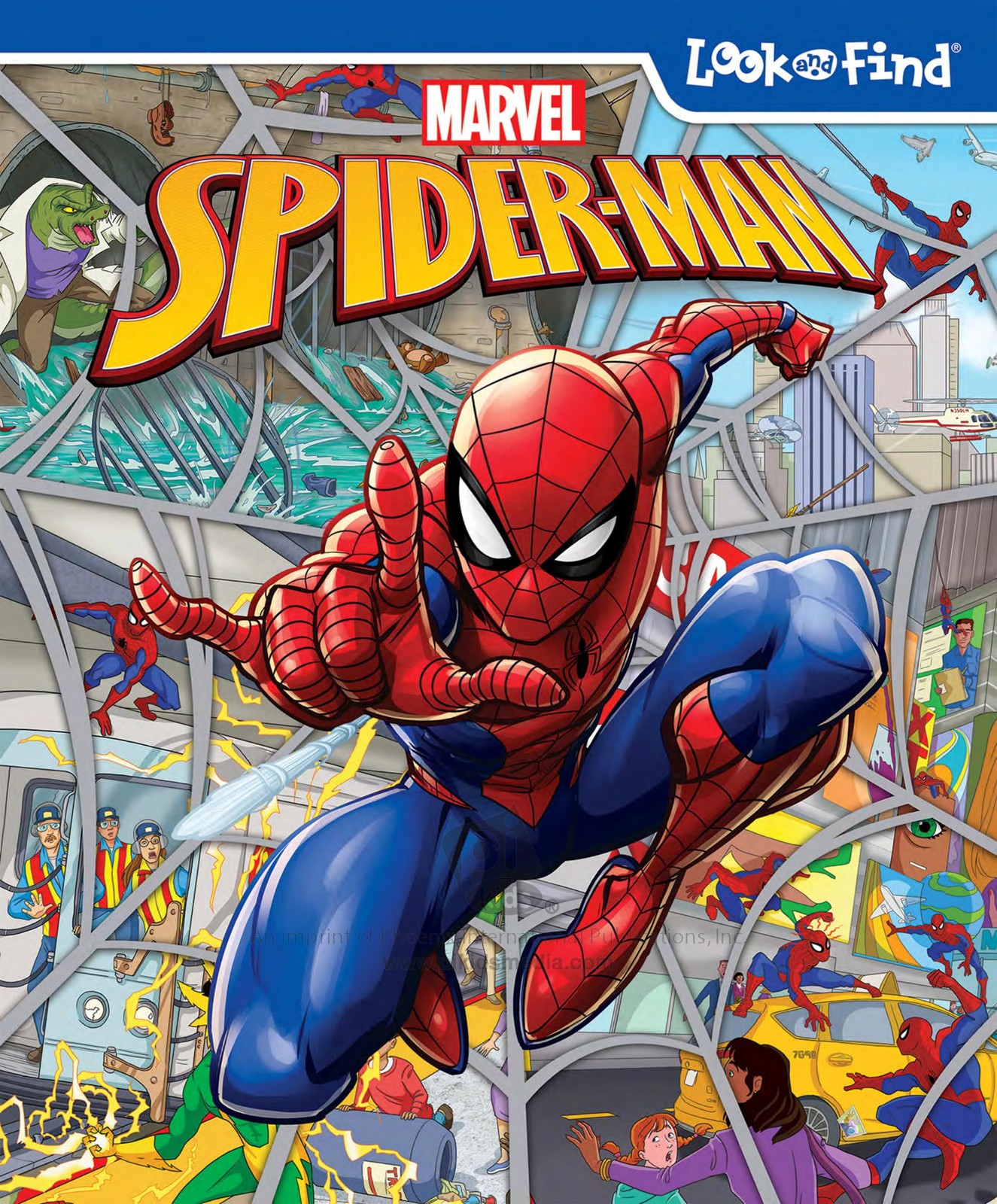 Marvel Spider-Man Look and Find Activity Book – PI Kids