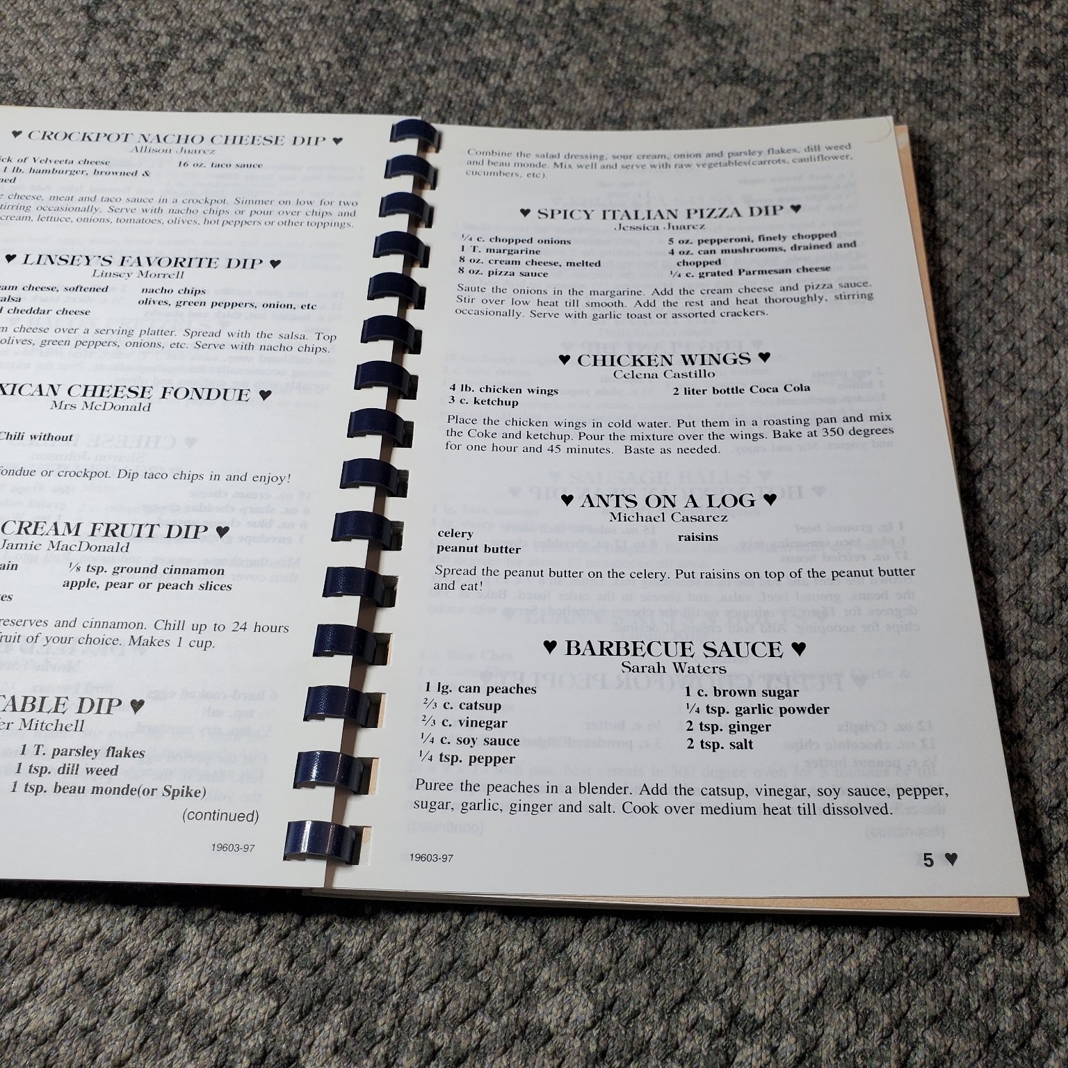 Unbearably Good! Read Association Cookbook 1997 Community Recipes Morris Press