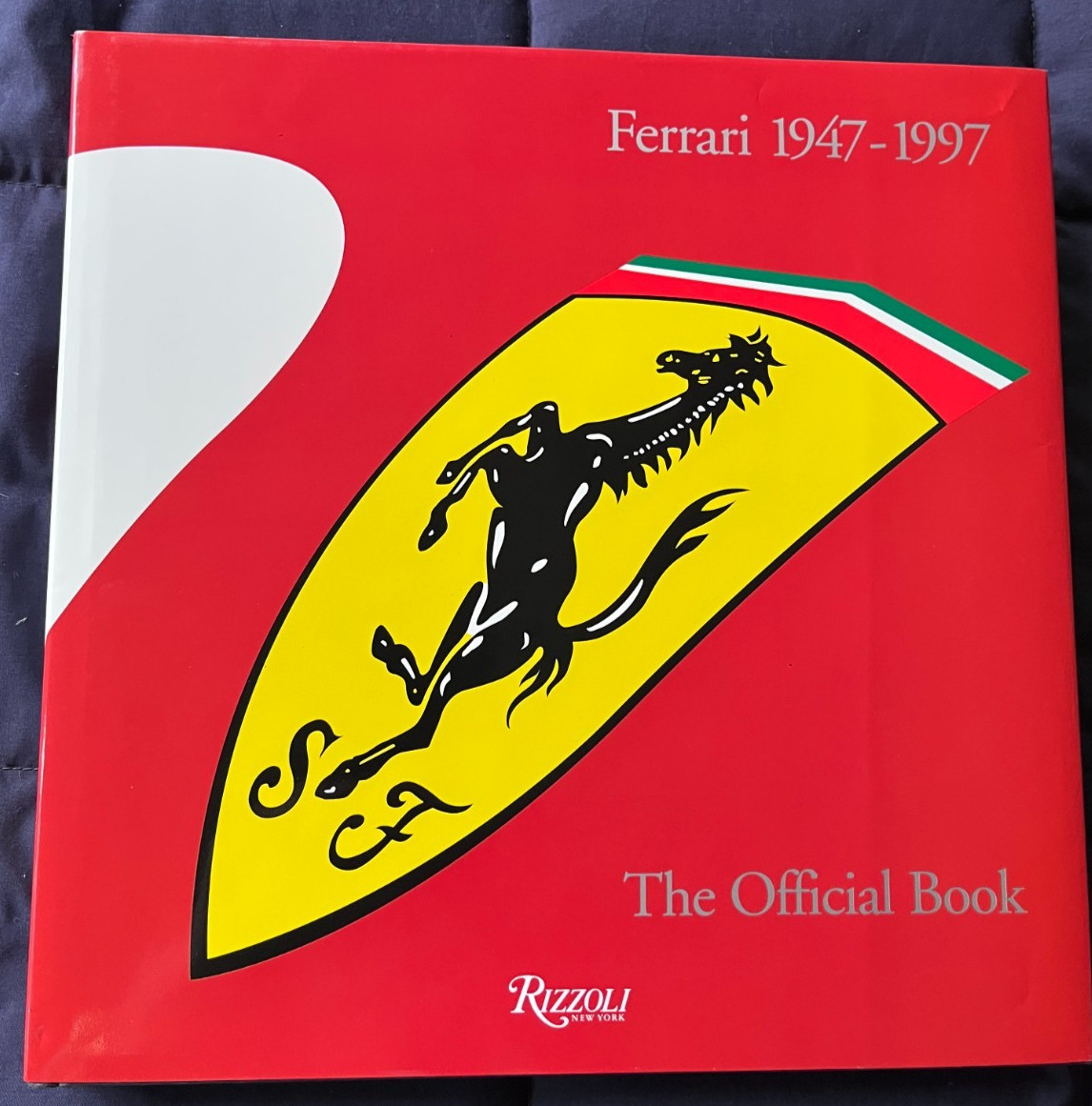 Ferrari 1947-1997 the Official Book by Gianni Cancellieri 2008 Dust Cover