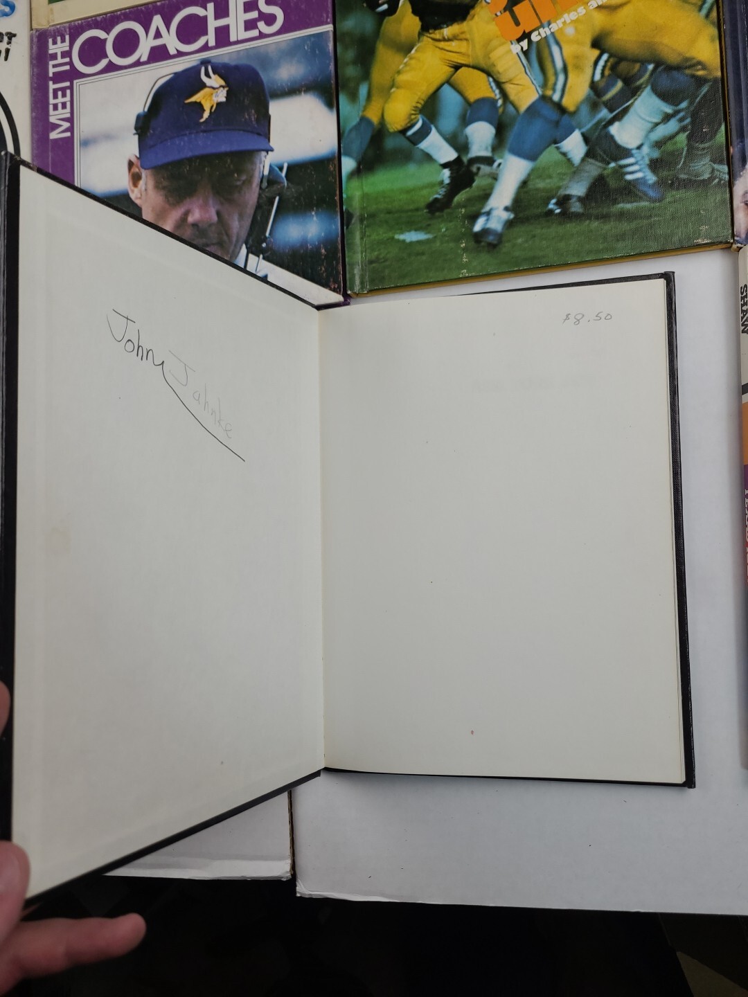 Vintage Sports Books Lot MLB NFL Muhammad Ali Johnny Unitas Superstar Superbowl