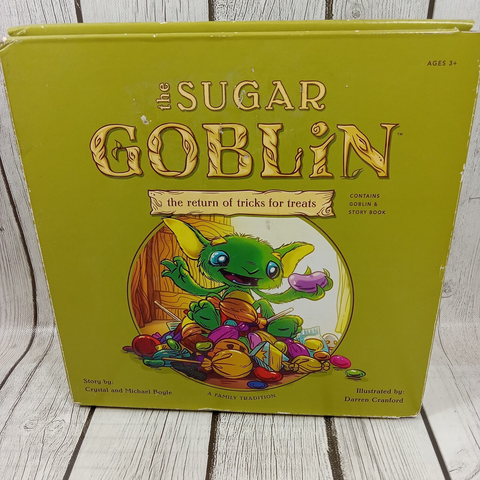 The Sugar Goblin The Return Of Tricks For Treats W/ Goblin Plush Set 2015 RARE