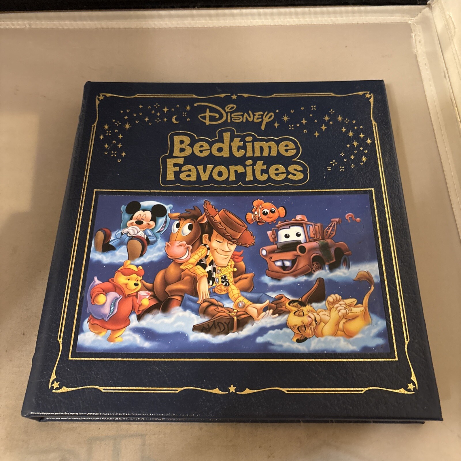 Disney Bedtime Favorites Leather Bound Hardcover Book Disney Press First Edition