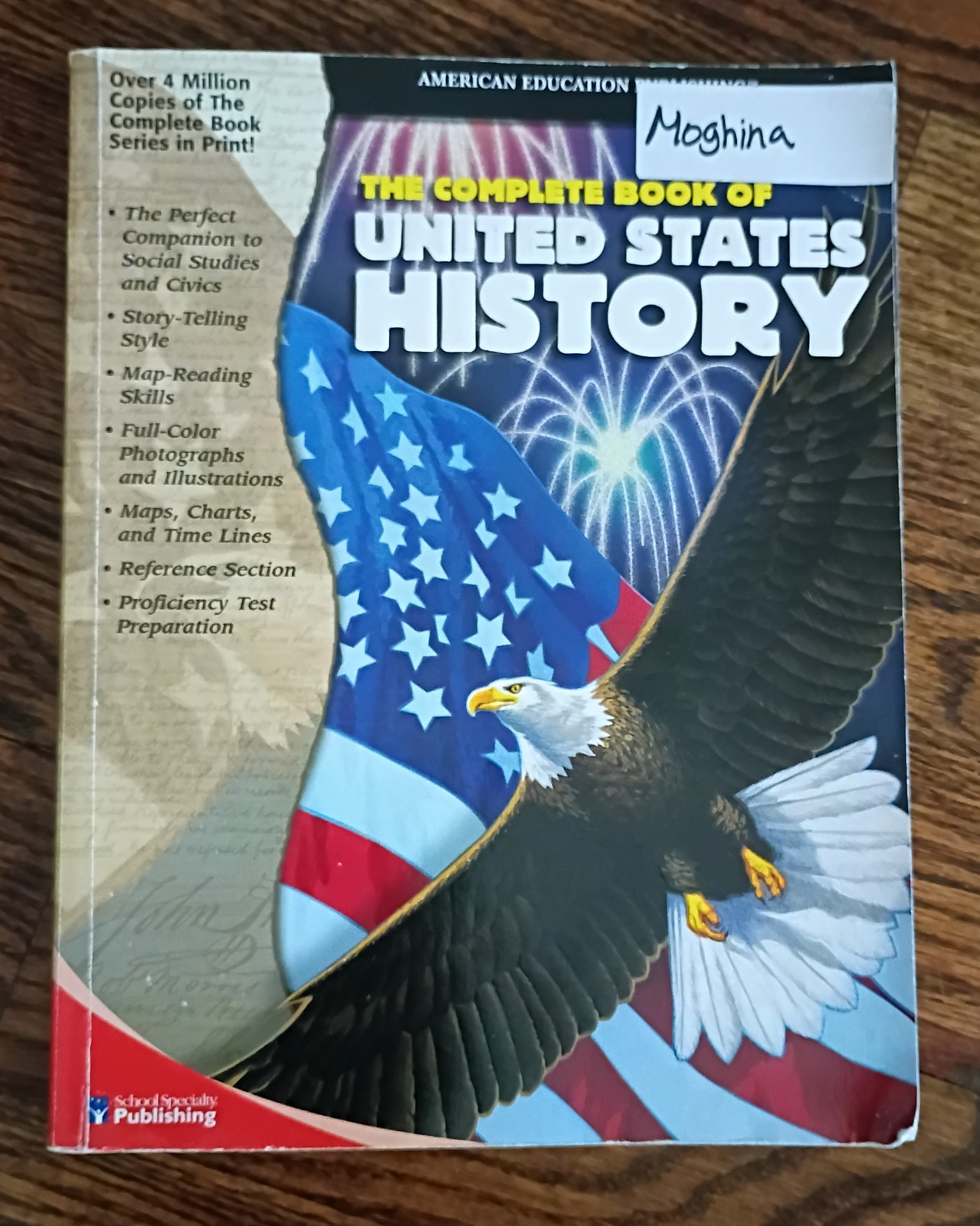 The Complete Book of United States History – Paperback – GOOD