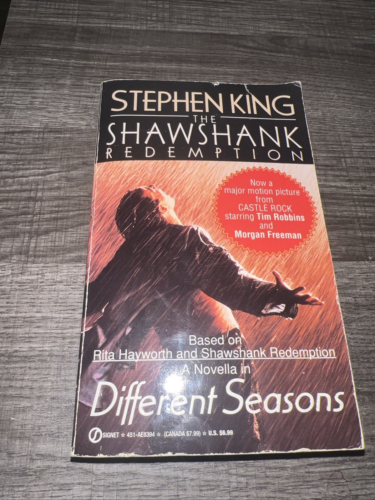 Different Seasons by: Stephen King (1994 The Shawshank Redemption Movie / B14