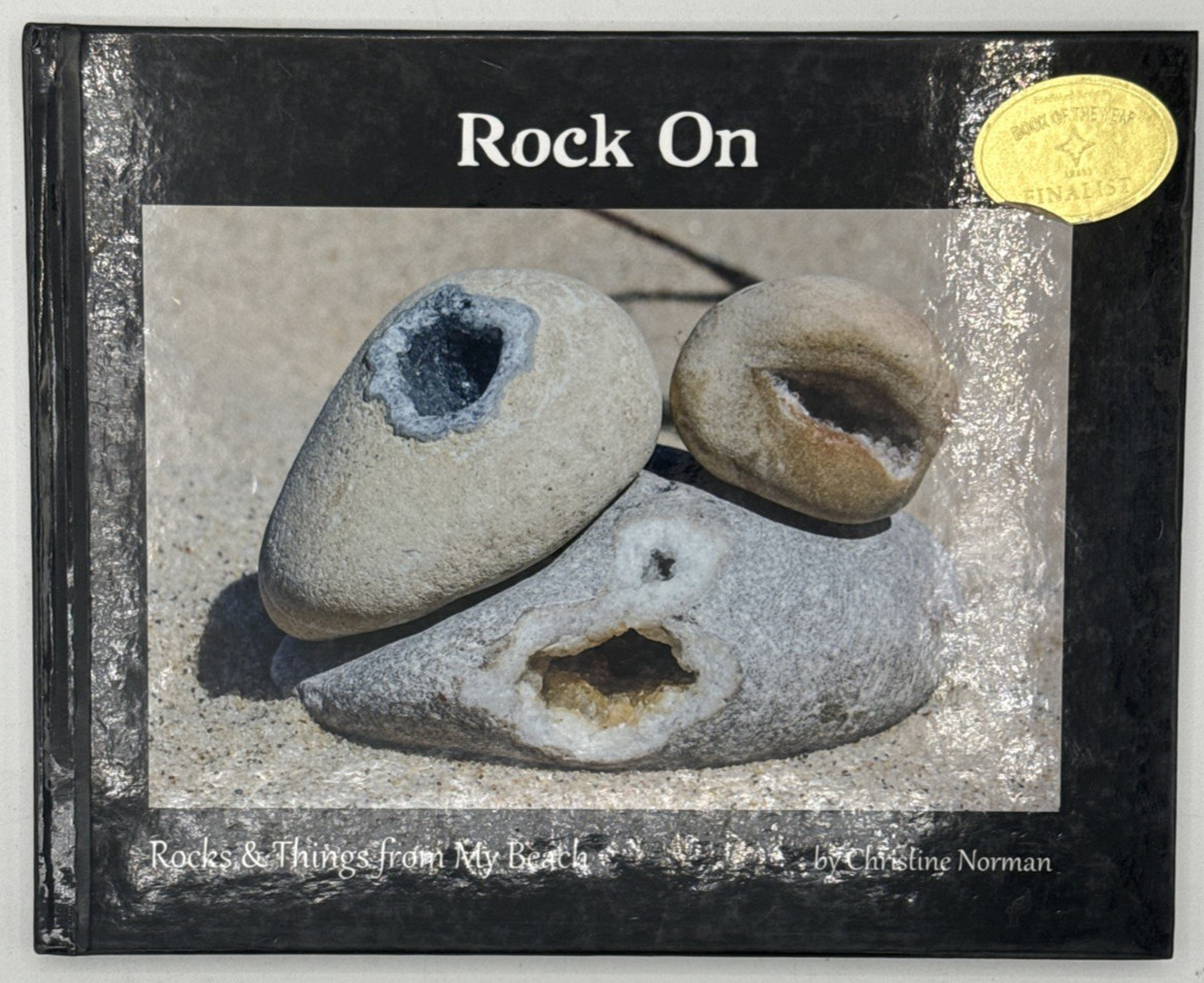 Rock On, Rocks and Things From My Beach by Christine Norman, SIGNED HC, B198