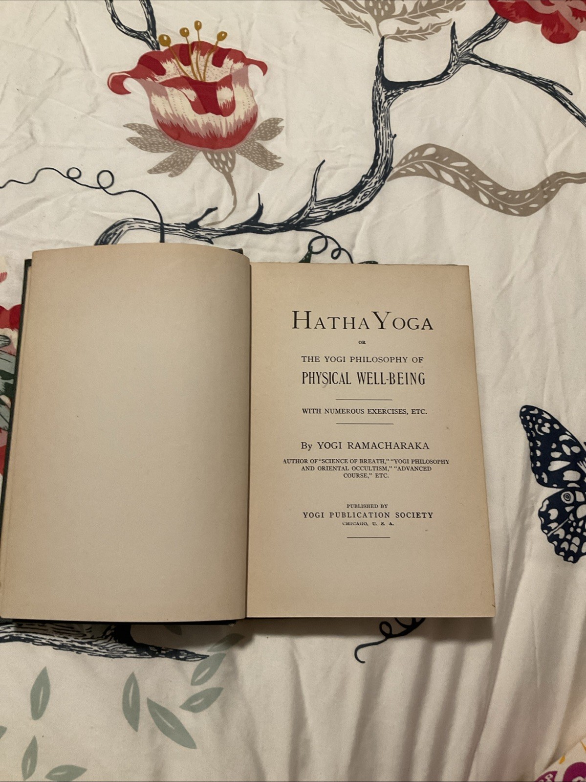 HATHA YOGA or The Yogi Philosophy Of Physical Well Being By Yogi Ramacharaka