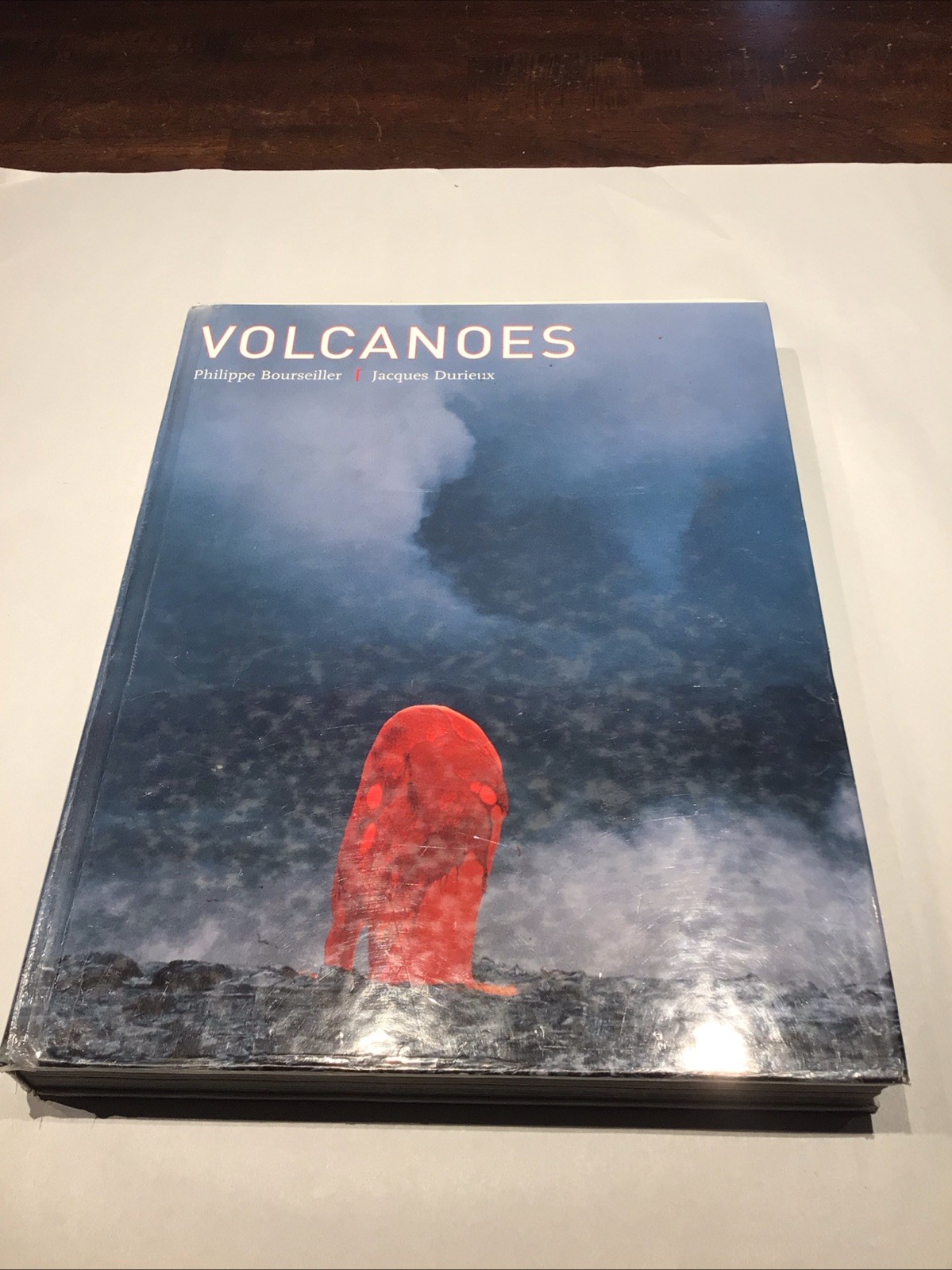 Volcanoes by Jacques Durieux (2002, Hardcover) Ex- Library Copy