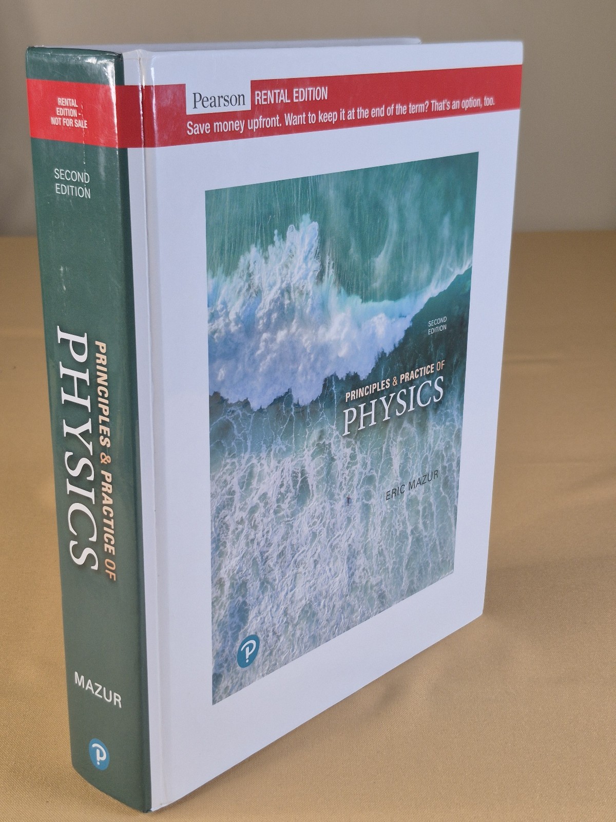 Principles & Practice of Physics – 2nd Ed – Eric Mazur – Hardcover 1,228 pages