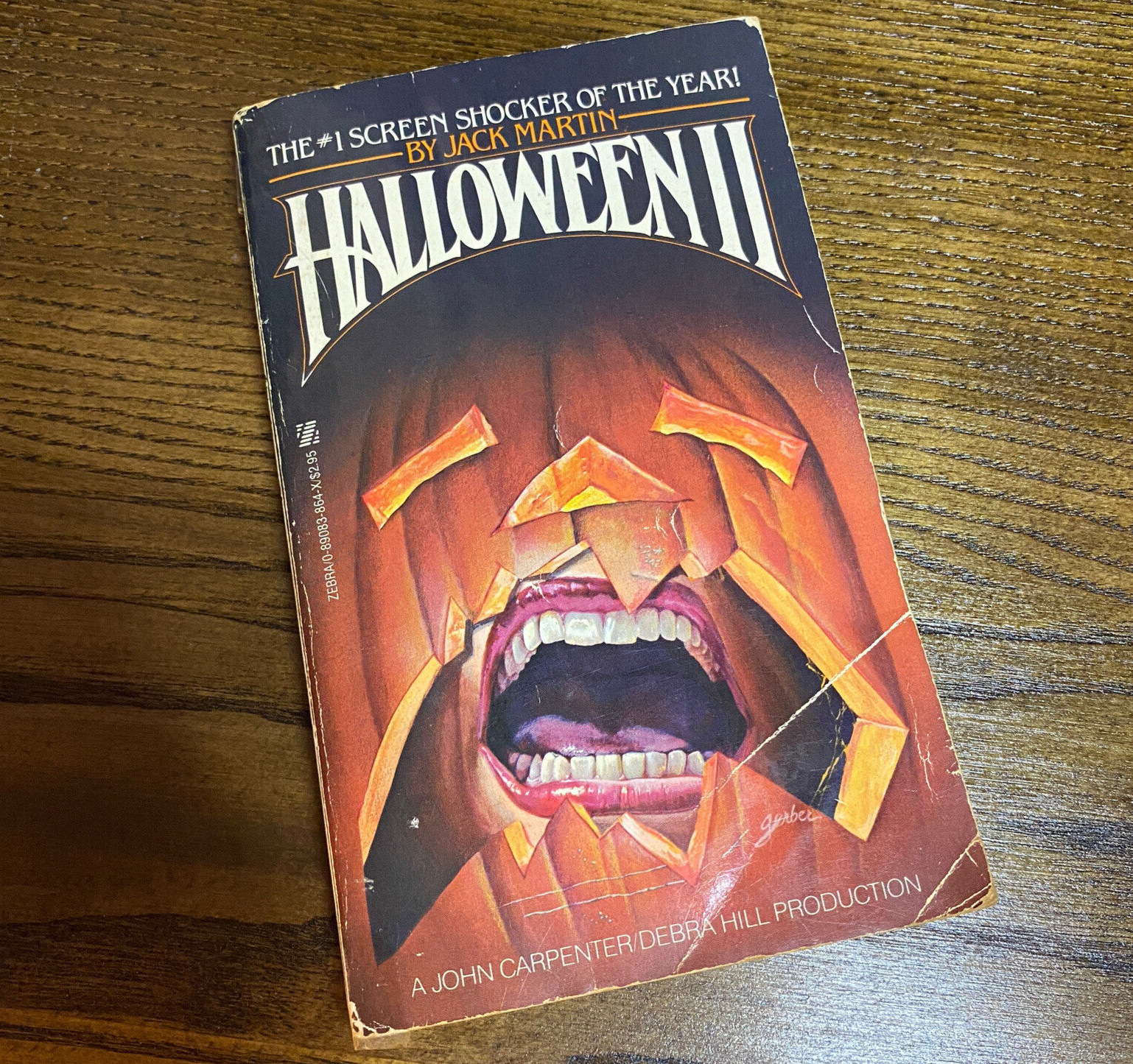 HALLOWEEN II 2 Paperback Movie Tie-In Horror Jack Martin Zebra Books 1981 Vtg.