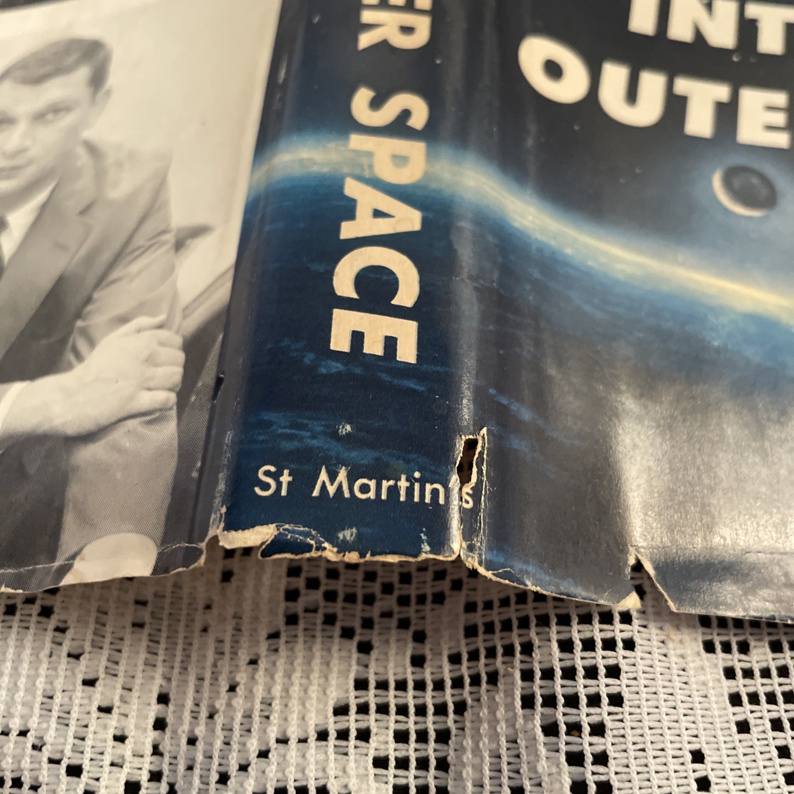 First Into Outer Space by Ted Gordon & Julian Scheer ~First Edition Hardcover DJ