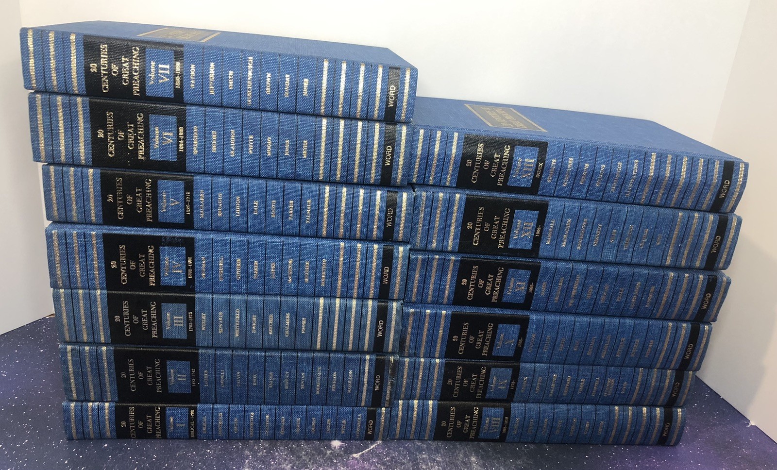 20 Centuries of Great Preaching Complete 13 Volume Set 1976 Third Printing