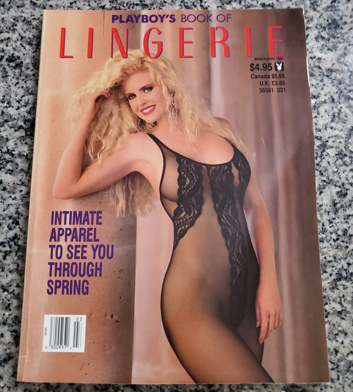 PLAYBOY’S “BOOK OF LINGERIE” March / April 1991 112 Pages