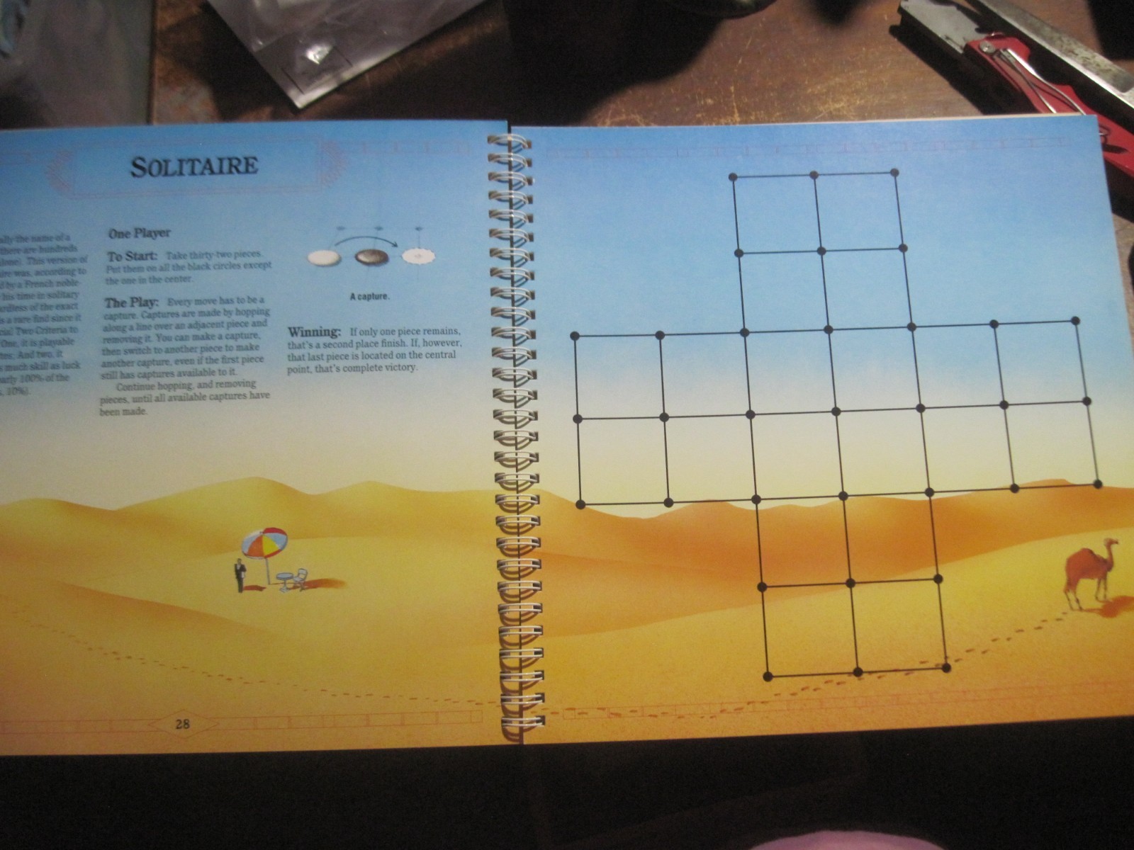 The Book of Classic Board Games with Other (Klutz) – Spiral-bound – GOOD