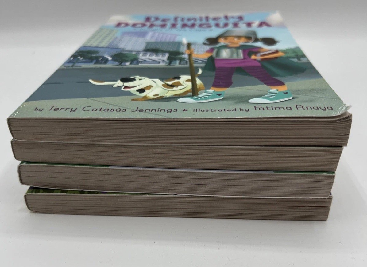 4 – DEFINITELY DOMINGUITA AWESOME ADVENTURES COLLECTION BOOK LOT