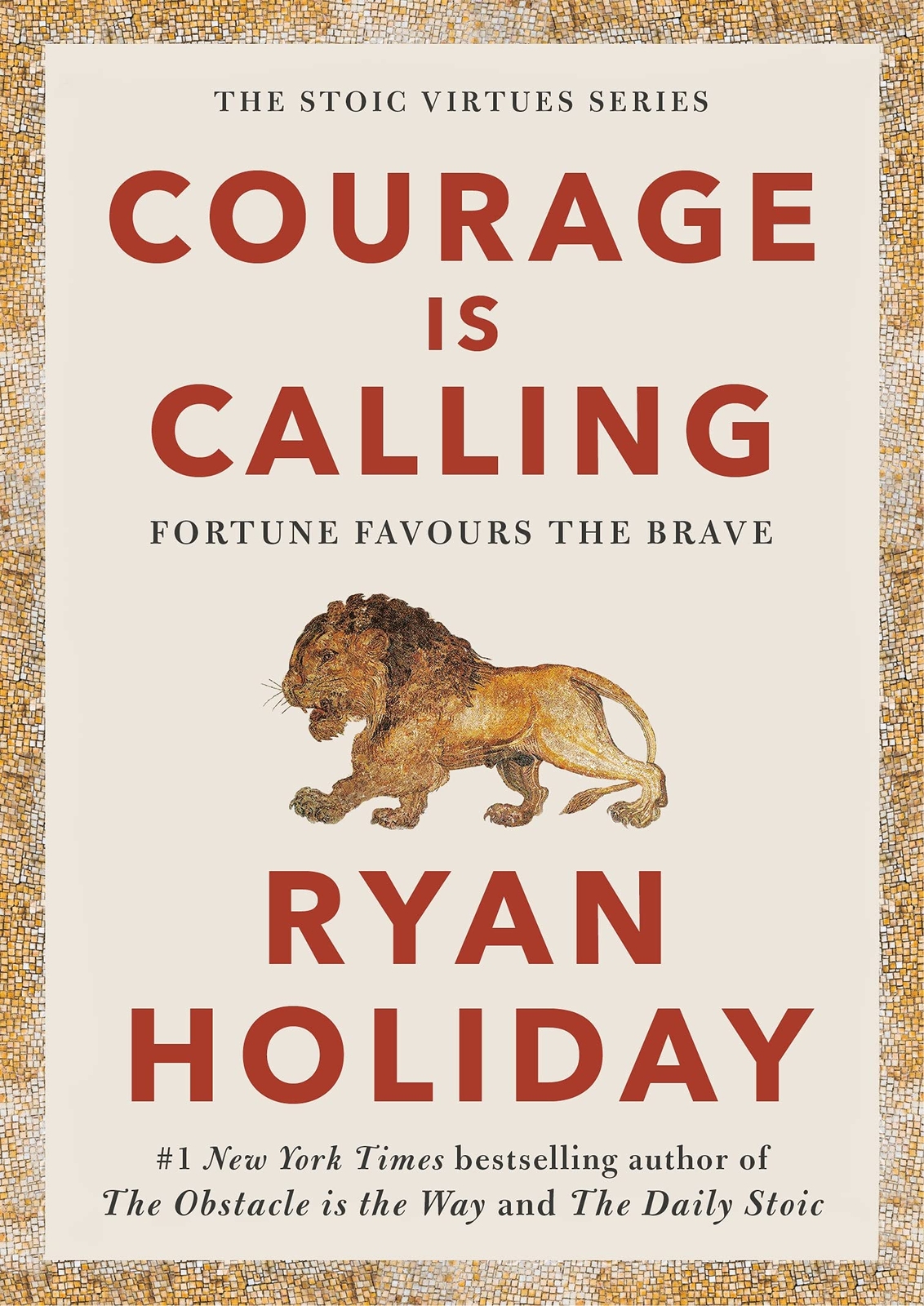 Ryan Holiday- Courage Is Calling, Discipline Is Destiny 2 Books Set NEW HARDCOVR