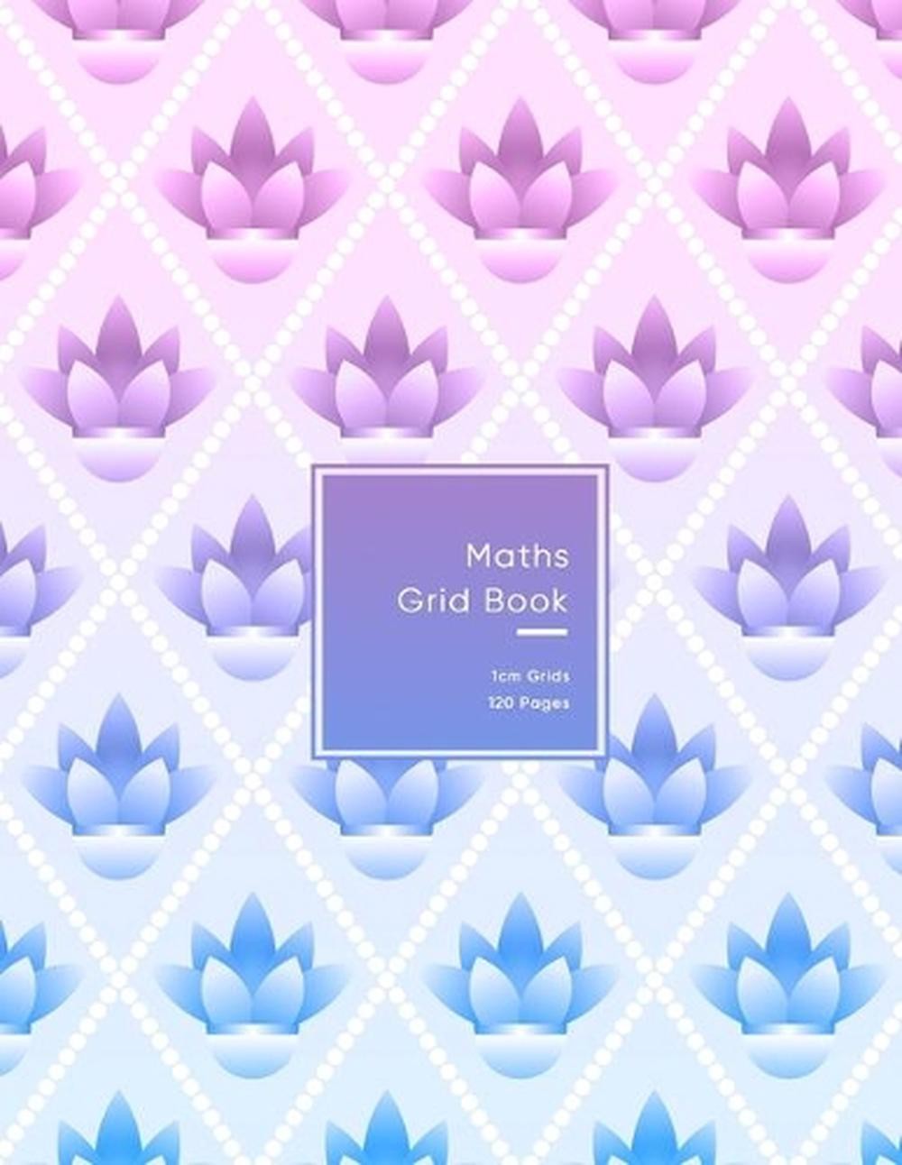 Maths Grid Book: 1cm size graph paper grid book for students or Mathematician Pi