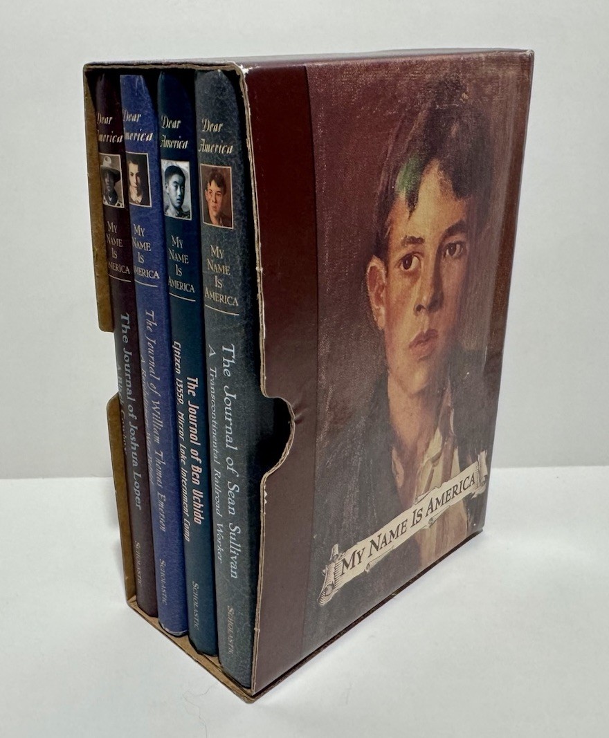 Dear American Book Series My Name Is Scholastic 4 Box Set American Journals HC