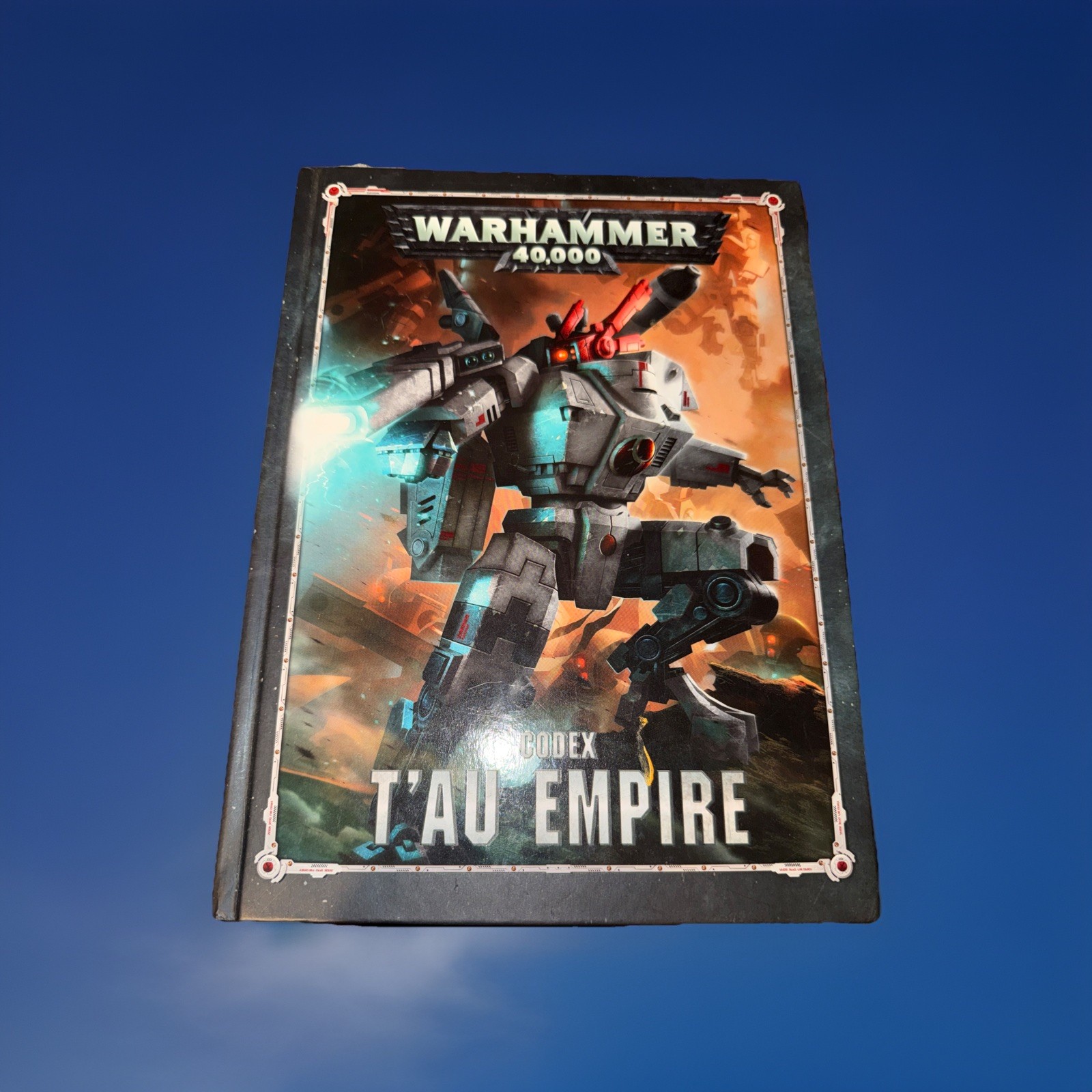 Warhammer 40k T’au Empire Codex Hardcover Book – Used Excellent